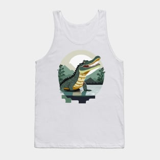 Crocodile, animal, favourite animal, animal rights activist Africa Tank Top